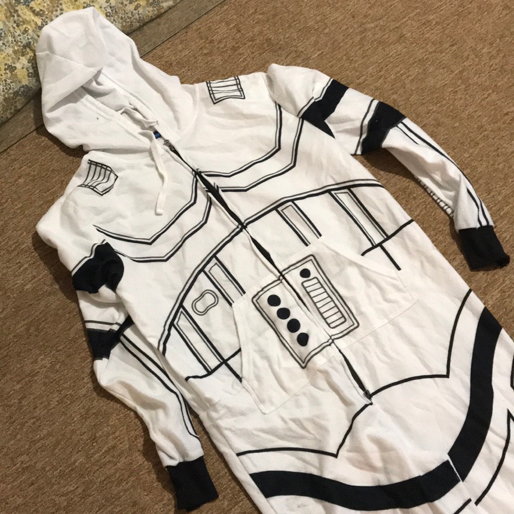 Stars Wars Storm Trooper Onsie Pajamas